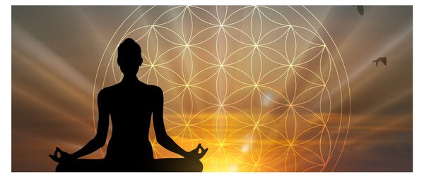 A meditáció képe (120x50 cm)