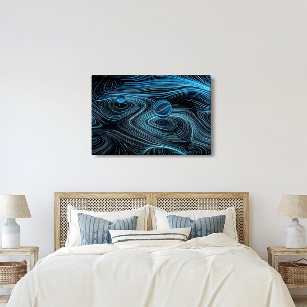 Absztrakt képet (90x60 cm)