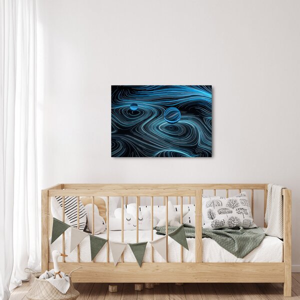Absztrakt képet (70x50 cm)