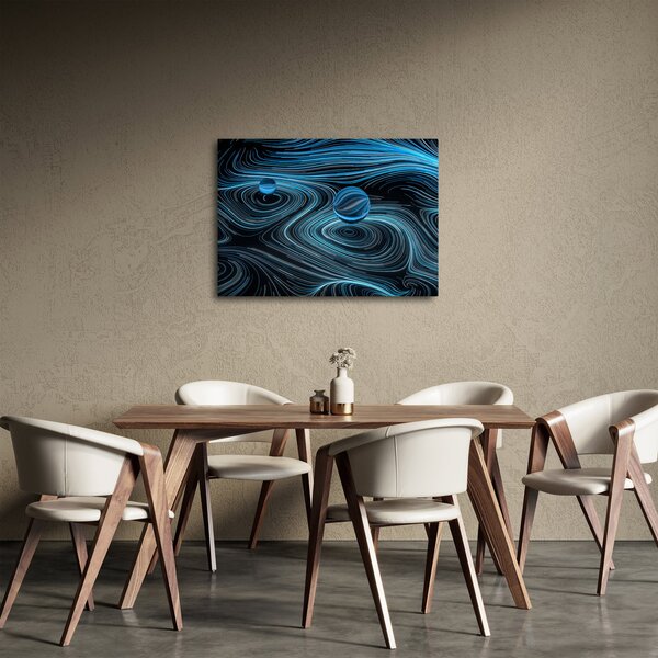 Absztrakt képet (70x50 cm)