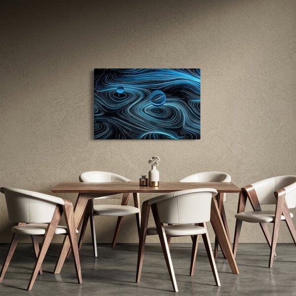 Absztrakt képet (90x60 cm)