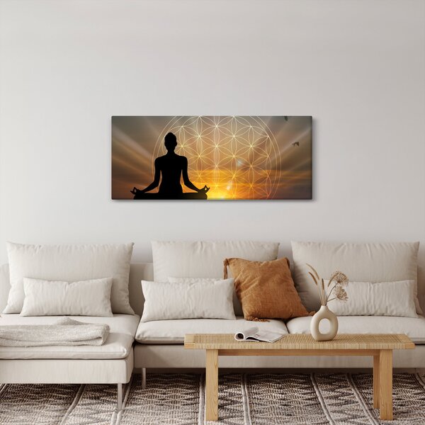 A meditáció képe (120x50 cm)