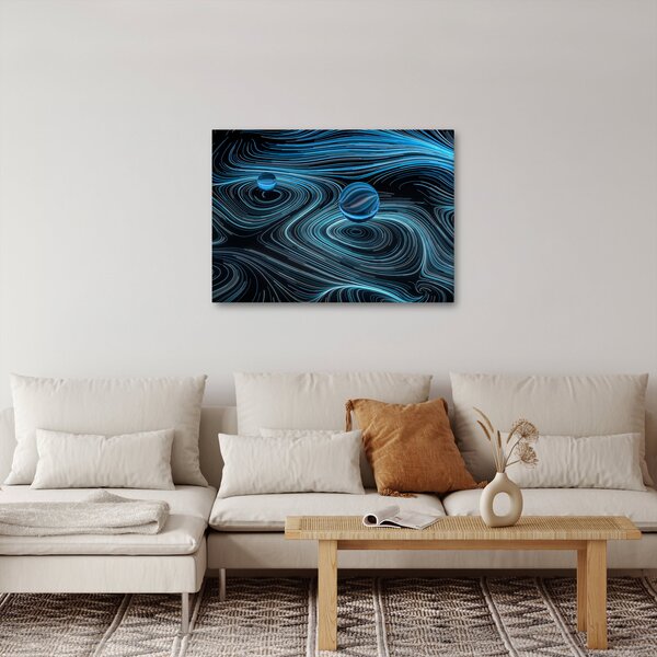 Absztrakt képet (70x50 cm)