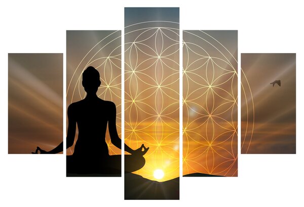 A meditáció képe (150x105 cm)