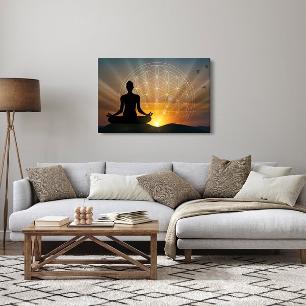 A meditáció képe (90x60 cm)