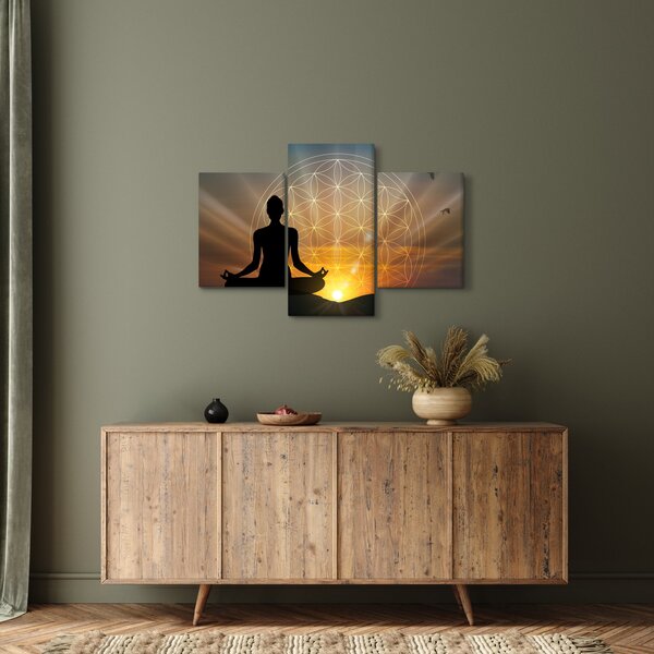 A meditáció képe (90x60 cm)