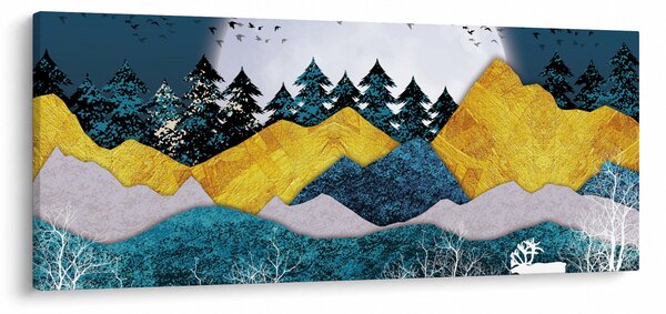 Kép - sarki táj (120x50 cm)