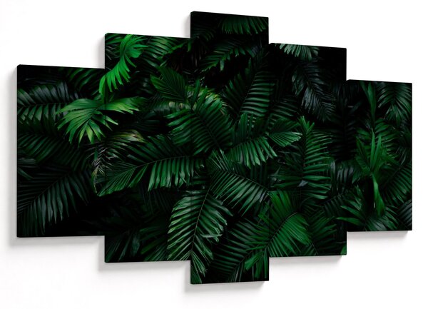 Kép - trópusi páfrány (150x105 cm)