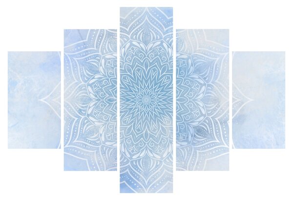 Kép - Téli mandala (150x105 cm)