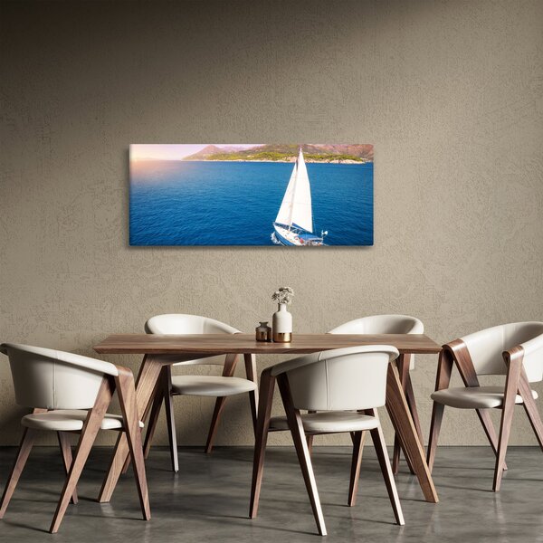 Kép - Hajókirándulás (120x50 cm)