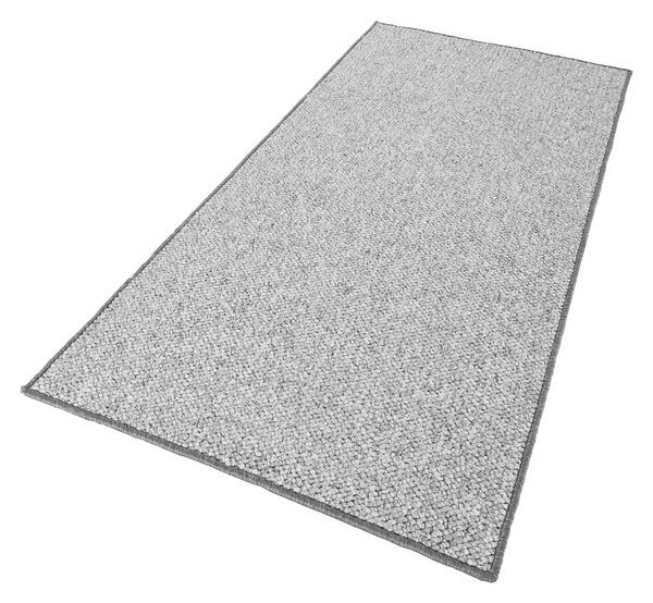 Szürke futószőnyeg 80x300 cm Wolly – BT Carpet