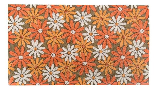 Lábtörlő 40x70 cm Happy Flowers – Artsy Doormats