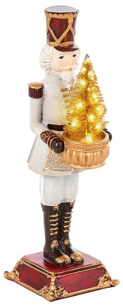 Háromdarabos dekorfigura szett LED PELLOSNIEMI 32 cm Diótörő Színes