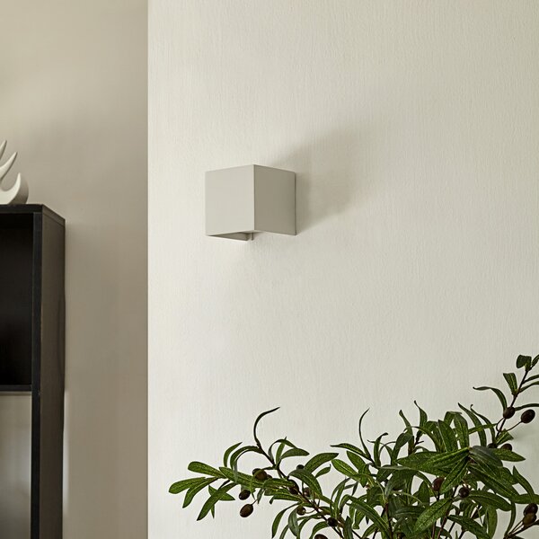 Fali Lámpa Arcchio, Zuzana, dimmable, Fehér, Nappali, Alumínium, Modern