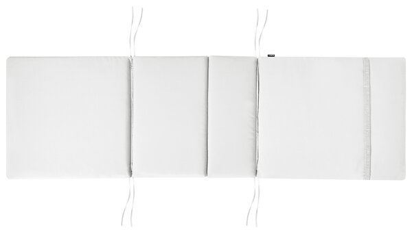 Kerti párna napozóágyhoz TOSCANA/JAVA/AMANTEA PREMIUM 189 x 58 cm Törtfehér
