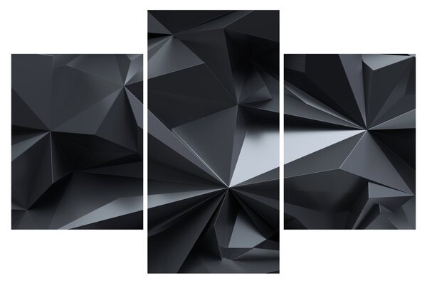 Kép - Geometriai absztrakció (90x60 cm)