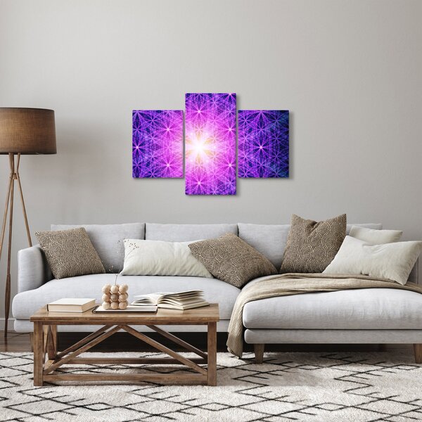 Absztrakt kép (90x60 cm)