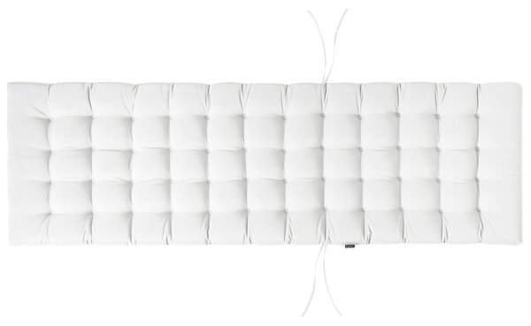 Kerti párna napozóágyhoz CESANA PREMIUM 192 x 56 cm Törtfehér