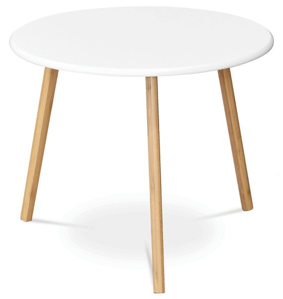Dohányzóasztal 60 × 60 × 51 cm, MDF, fehér AF-1144 WT