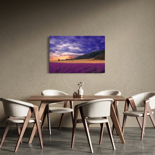A levendula rét képe (90x60 cm)