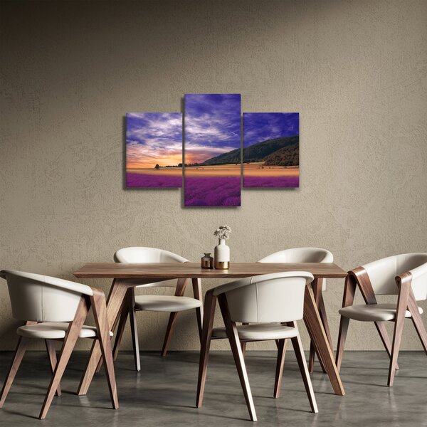 A levendula rét képe (90x60 cm)