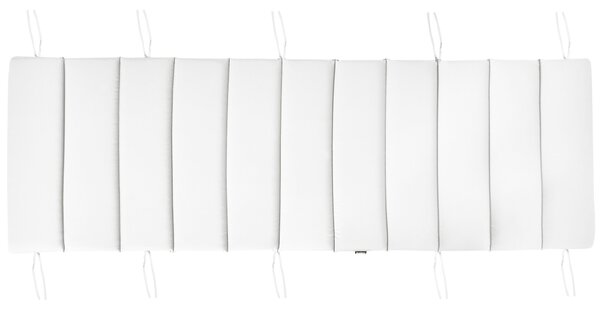 Kerti párna napozóágyhoz BRESCIA PREMIUM 180 x 60 cm Törtfehér
