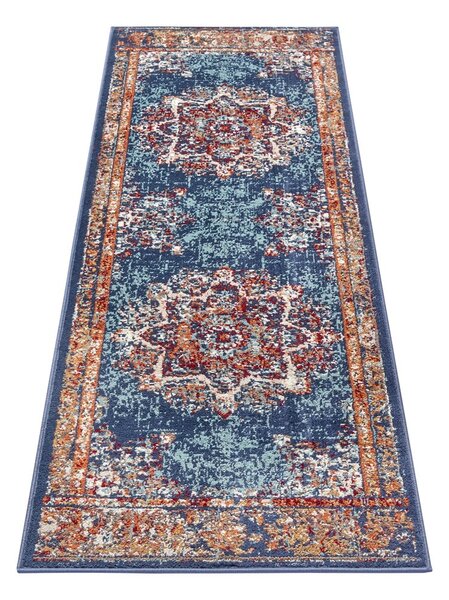 Sötétkék futószőnyeg 80x240 cm Orient Maderno – Hanse Home
