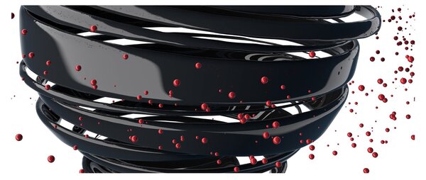 Kép - A földgömb absztrakciója (120x50 cm)