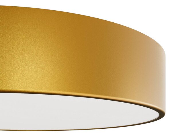 TEMAR LIGHTING Cleo mennyezeti lámpa, Ø 40 cm, IP20, aranyszínű, fém, E27, dimmelhető, Sárgaréz / arany, Nappali / Étkező, Modern