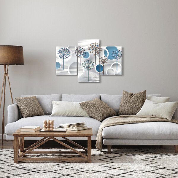 A művészi absztrakció képe (90x60 cm)