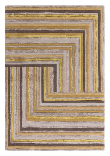 Okkersárga gyapjú szőnyeg 200x300 cm Network Gold – Asiatic Carpets