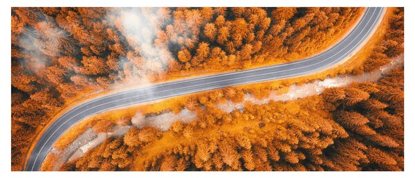 Kép - Hegyi út (120x50 cm)