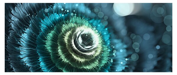 Kép - Virág részlete (120x50 cm)