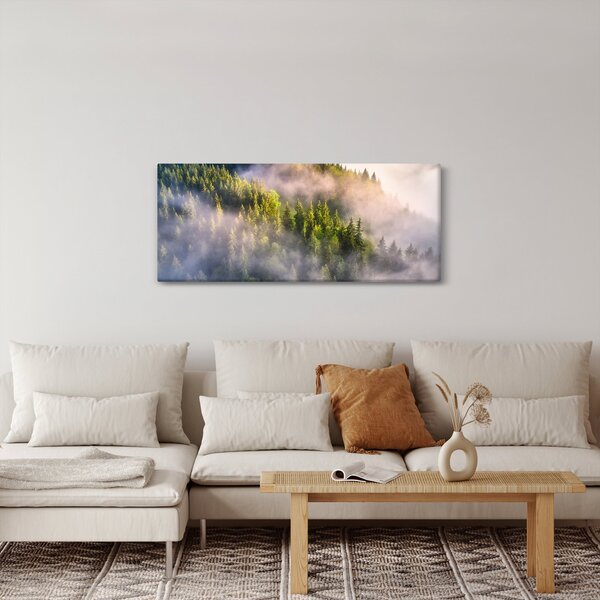 Egy hegyi táj képe (120x50 cm)