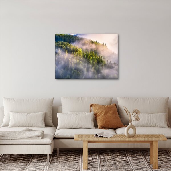 Egy hegyi táj képe (70x50 cm)
