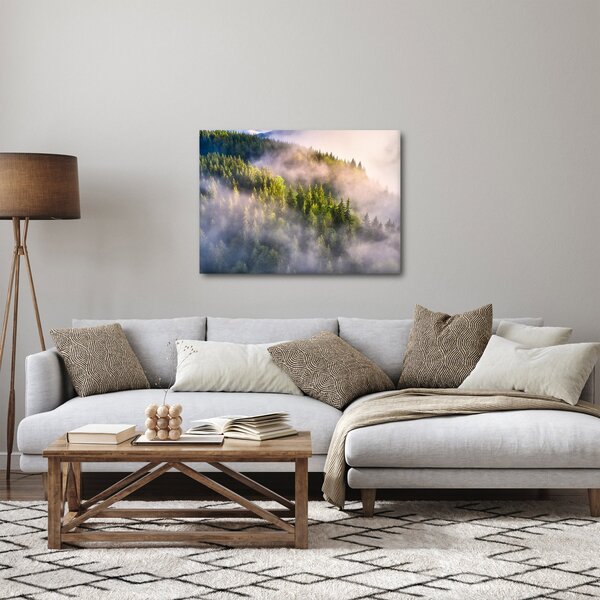 Egy hegyi táj képe (70x50 cm)
