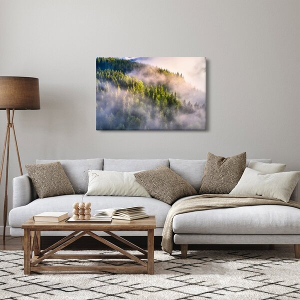 Egy hegyi táj képe (90x60 cm)