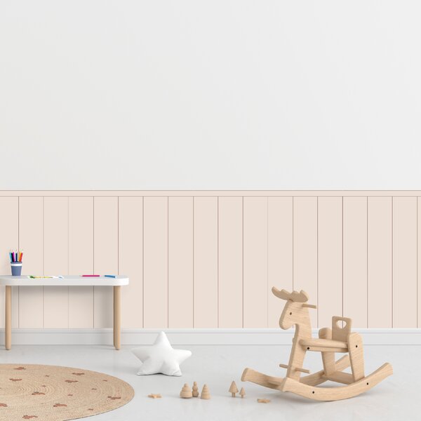 PIPPER. Textil öntapadó tapéta - Egy téglalap - Barna színű Méret: 100cm, Szín: Sötét