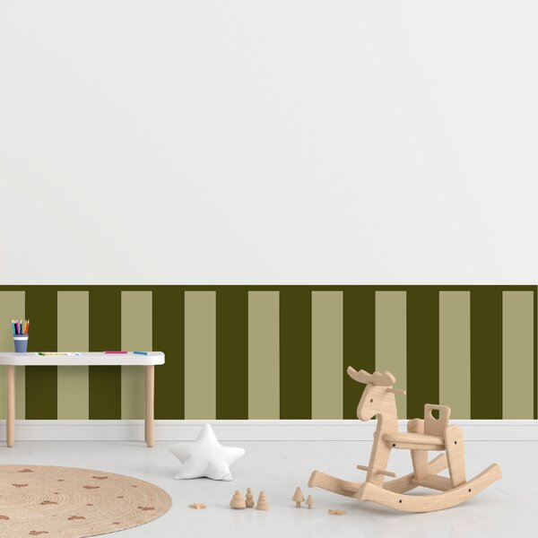 PIPPER. Textil öntapadó tapéta - Egy téglalap - Khaki színű Méret: 100cm, Szín: Sápadt