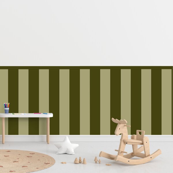 PIPPER. Textil öntapadó tapéta - Egy téglalap - Khaki színű Méret: 100cm, Szín: Sápadt