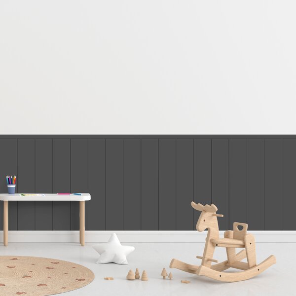 PIPPER. Textil öntapadó tapéta - Egy téglalap - Szürke színű Méret: 100cm, Szín: Kombináció