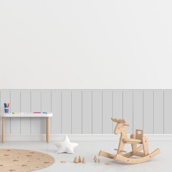 PIPPER. Textil öntapadó tapéta - Egy téglalap - Szürke színű Méret: 100cm, Szín: Kombináció