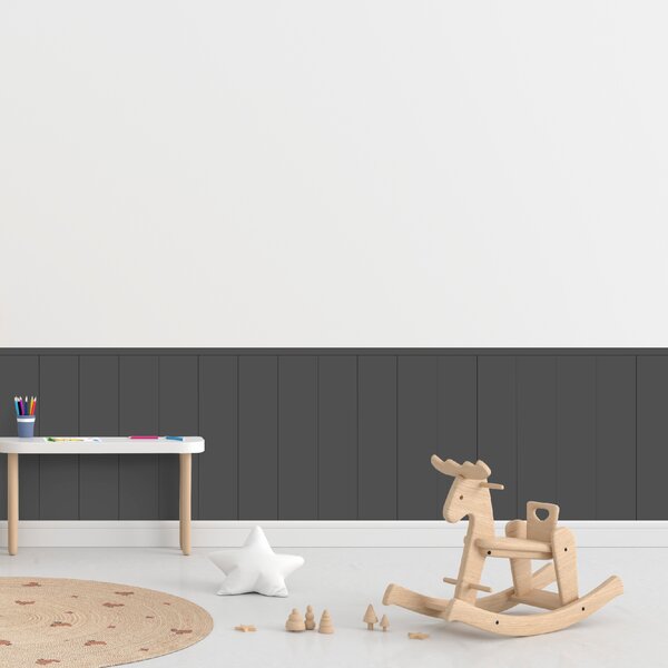 PIPPER. Textil öntapadó tapéta - Egy téglalap - Szürke színű Méret: 100cm, Szín: Kombináció