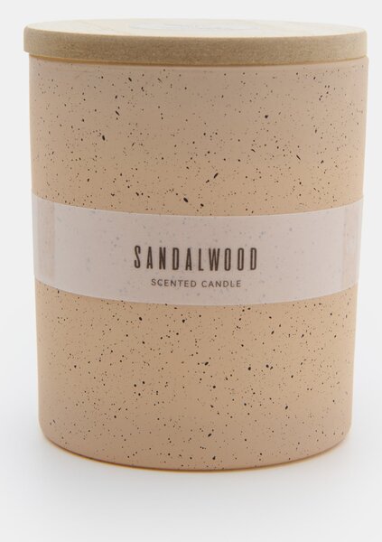 Sinsay - Illatgyertya hozzáadott szójaviasszal Sandalwood - bézs