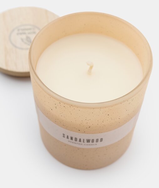 Sinsay - Illatgyertya hozzáadott szójaviasszal Sandalwood - bézs