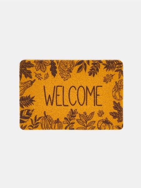 Sinsay - Lábtörlő Welcome felirattal - búzaszínű