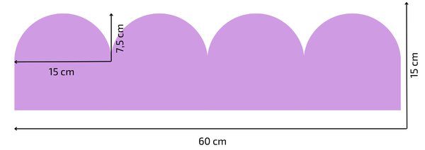 PIPPER. Textil öntapadó tapéta - Mini Ív - Lila színű Szín: Sápadt