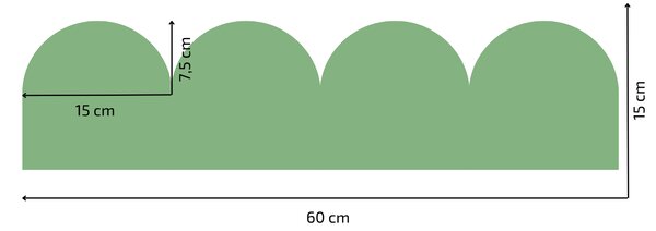 PIPPER. Textil öntapadó tapéta - Mini Ív - Palack zöld színű Szín: Sápadt