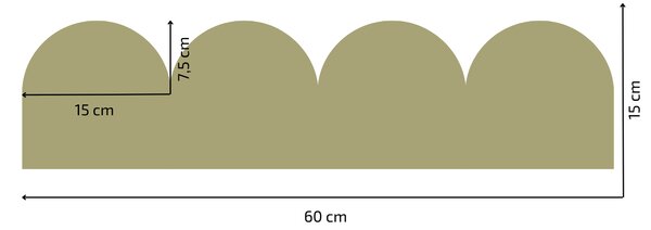 PIPPER. Textil öntapadó tapéta - Mini Ív - Khaki színű Szín: Sötét