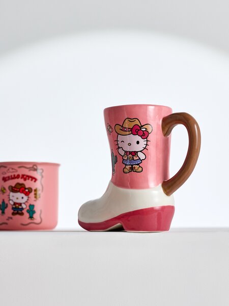 Sinsay - Cipő alakú kerámia bögre Hello Kitty - többszínű